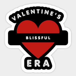"Valentine's Blissful Era Tee" 2 Sticker